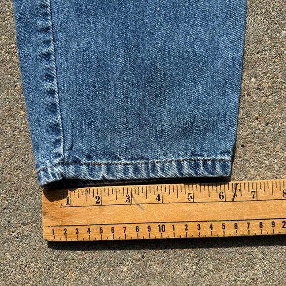 Vintage 90s Levi's 960 High Waist Pleated Elastic Waist Mom Jeans Size 10 - Picture 7 of 13